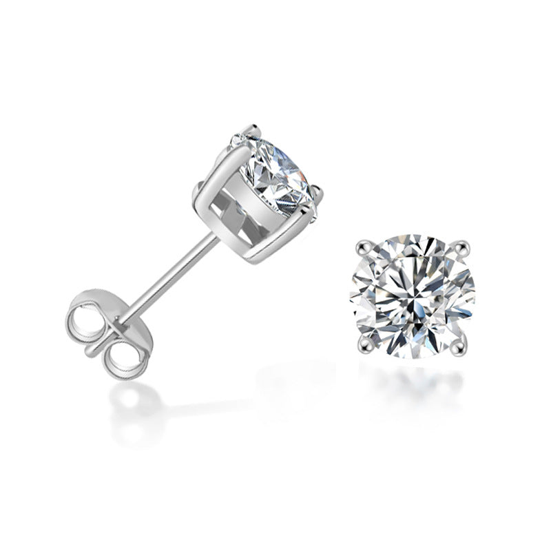 Ohrringe Punto Luce aus 925er Silber – Essentieller Glanz