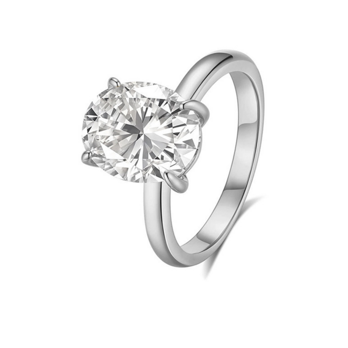 Klassischer Solitärring aus 925er Silber – Eleganz, die niemals vergeht