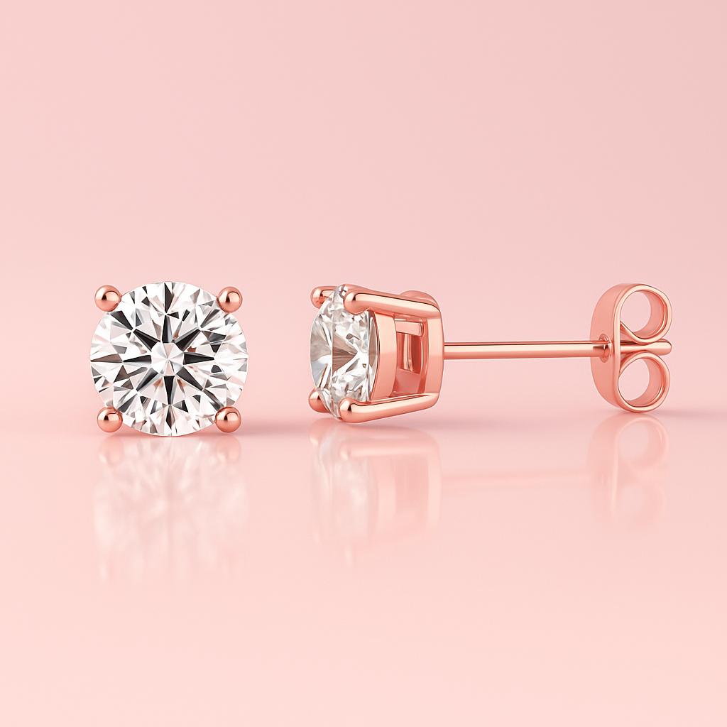 Ohrringe Punto Luce aus 925er Silber – Essentieller Glanz