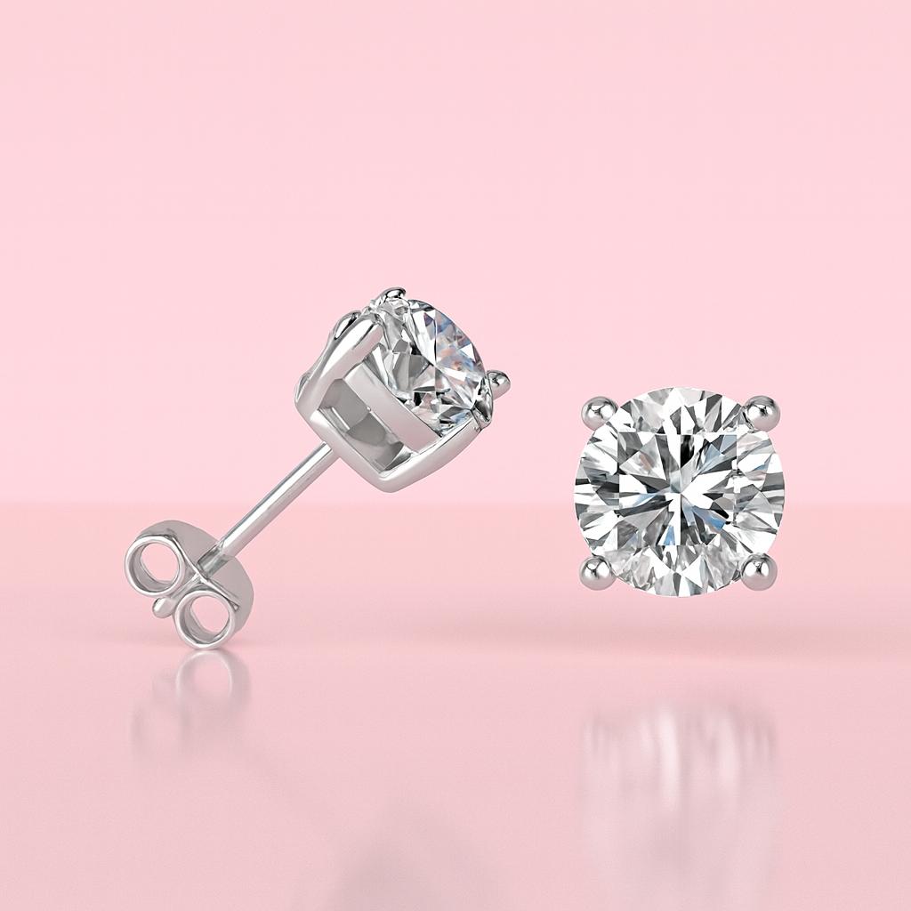 Ohrringe Punto Luce aus 925er Silber – Essentieller Glanz