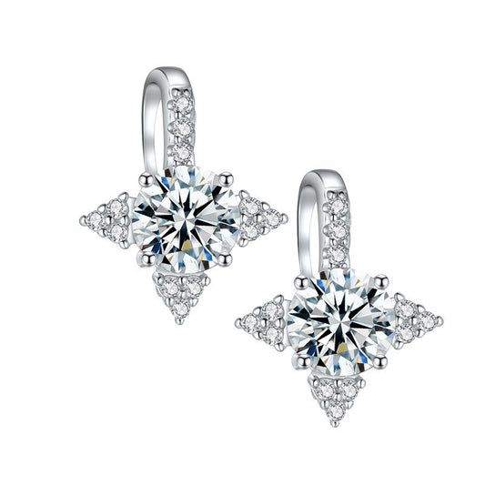 Ohrringe Stella aus 925er Silber – Leuchten wie das Licht der Sterne