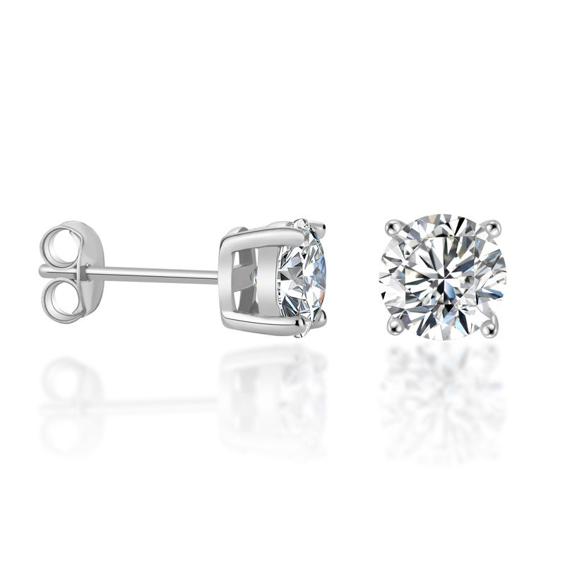 Ohrringe Punto Luce aus 925er Silber – Essentieller Glanz